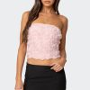 Rosee Textured Floral Corset